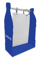 Bottle Shaped Acrylic Insert Holder (8/Pk)