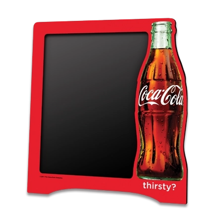 Co-Branded Dimensional Counter Stand Chalkboard