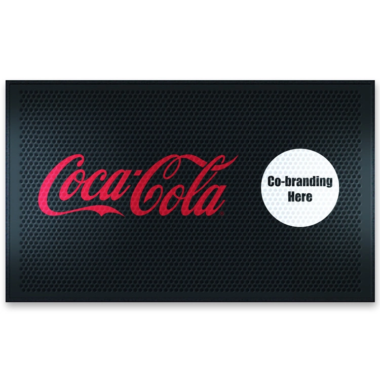 Coca-Cola Co-Branded Rubber Floor Mat- 3'x 5'