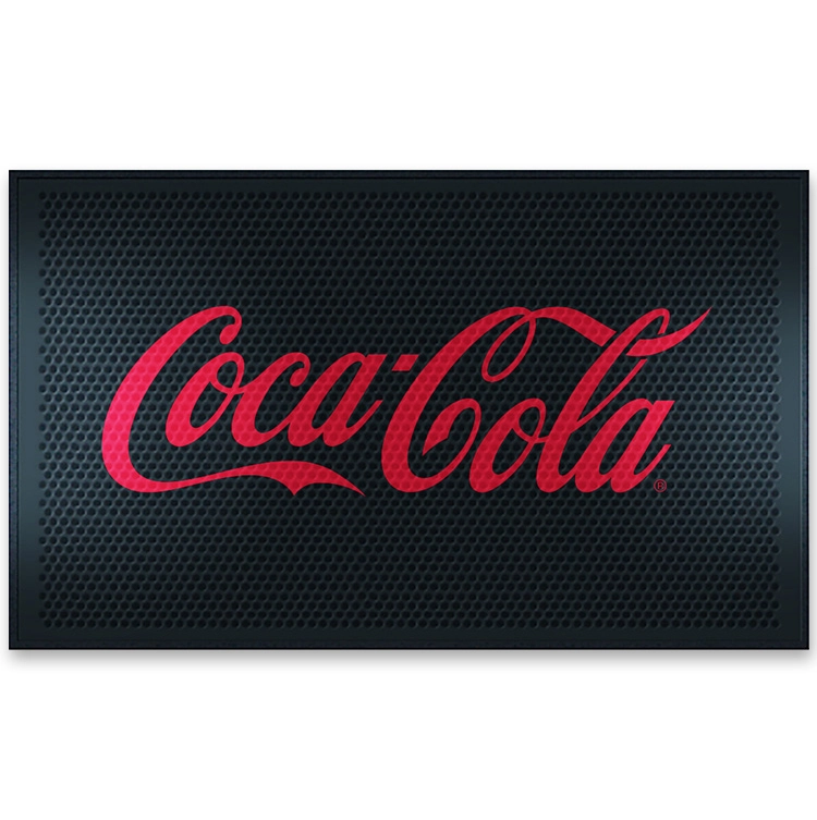Coca-Cola Rubber Floor Mat 3' x 5'