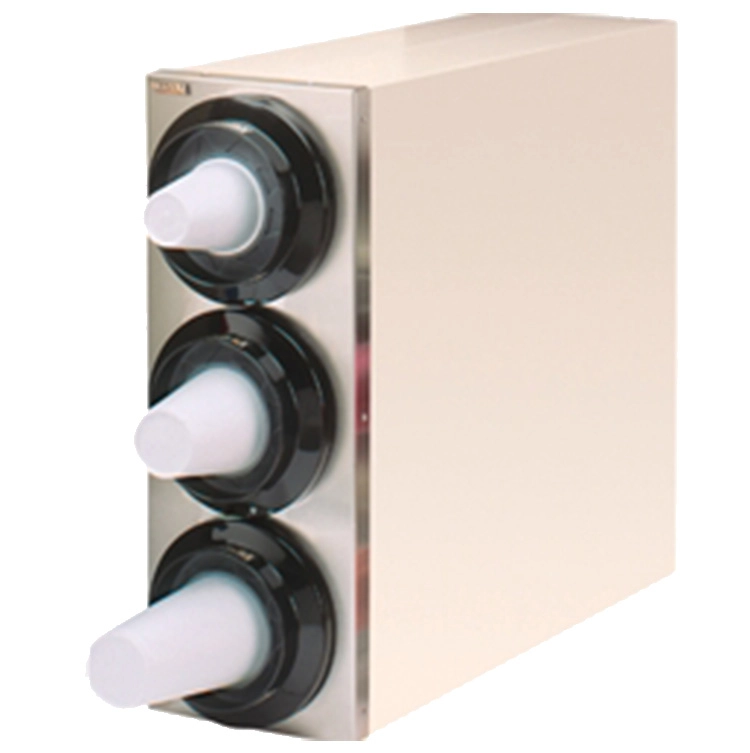 Metal Cabinet 3-Cup Dispenser